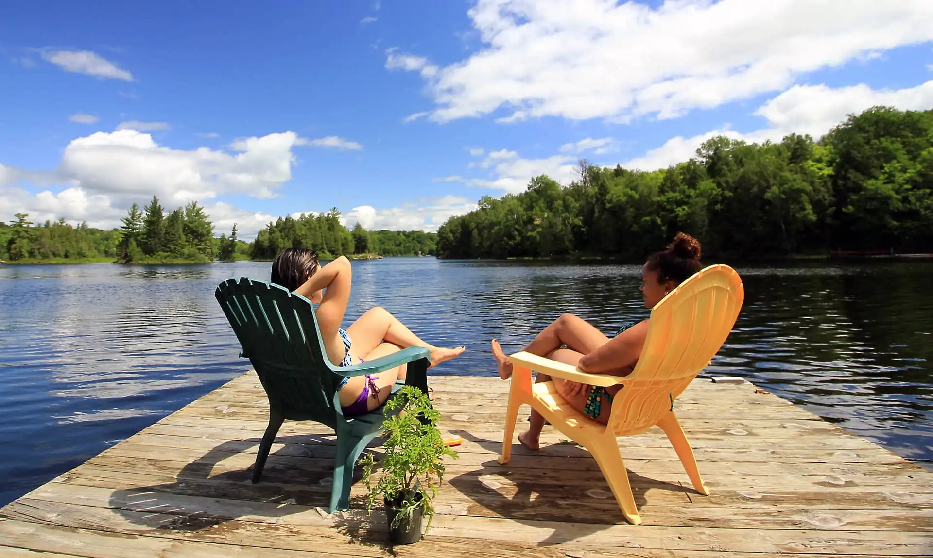 Waterfront Lounging
